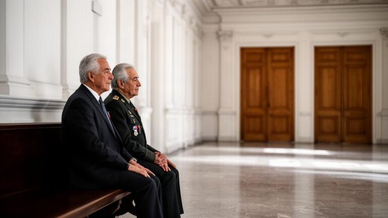 La derecha presiona por indultos a militares y el gobierno aún no da fecha