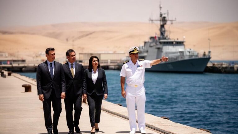 Comisión de Zonas Extremas visita Armada en Arica